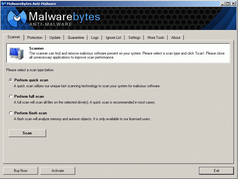 malwarebytes free version