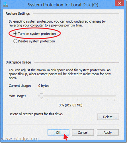 restore windows 10 default settings