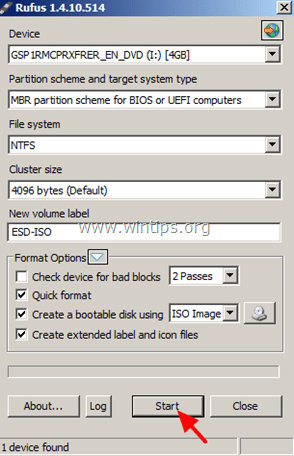 rufus create bootable usb windows 10 uefi