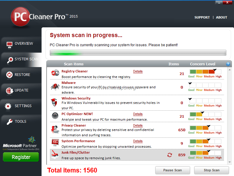 PC Cleaner Pro 9.3.0.5 instal the new for android