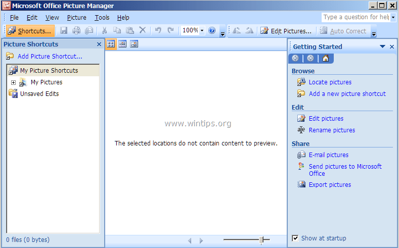 microsoft office picture manager serial