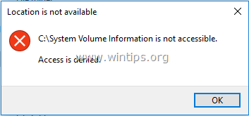 windows cmd access is denied