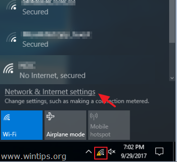 limited wireless connection windows 10