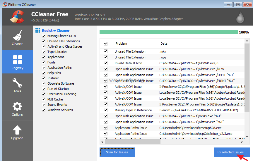 fixing ccleaner malware issue