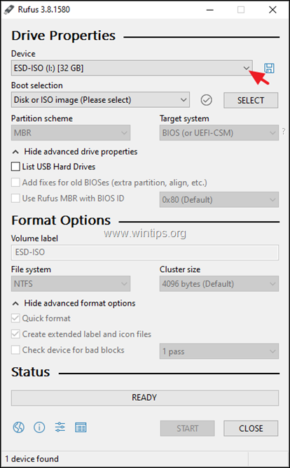how to add windows iso to usb