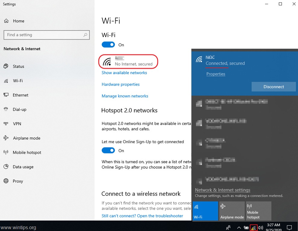 windows 10 no internet access but connected ethernet