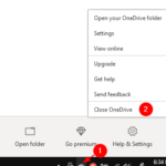 FIX OneDrive Sync problems on Windows 10.