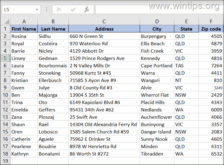 How to Print Labels from Excel. - WinTips.org