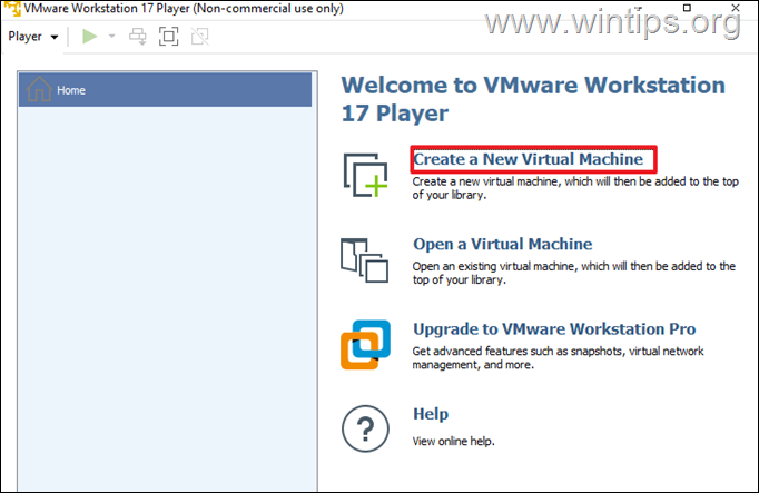 install windows 11 vmware player