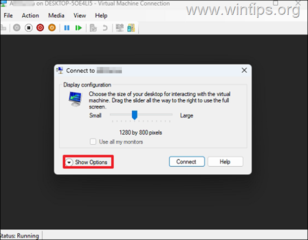 Hyper-V Change Display Resolution