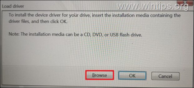 FIX: We couldn't find disks to install windows