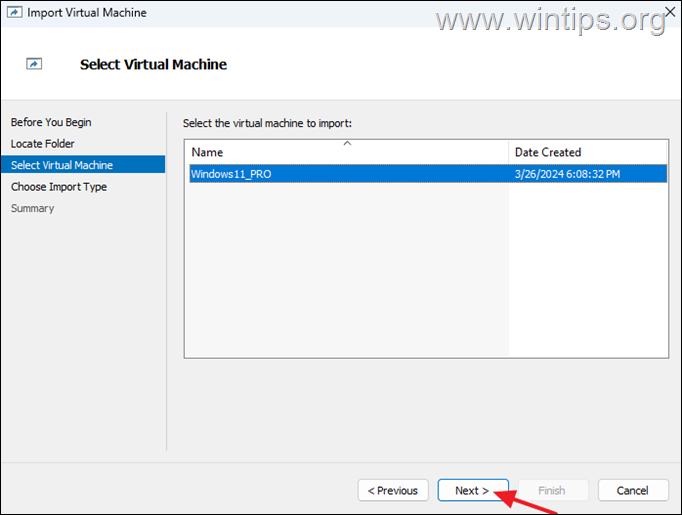 transfer virtual machine hyper-v