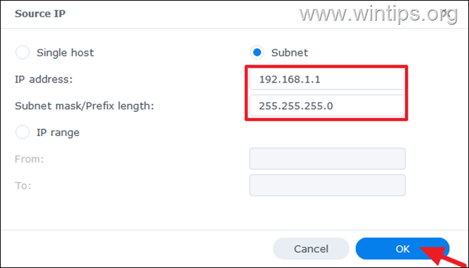 ALLOW LAN DEVICES TO ACCESS TO SYNOLOGY