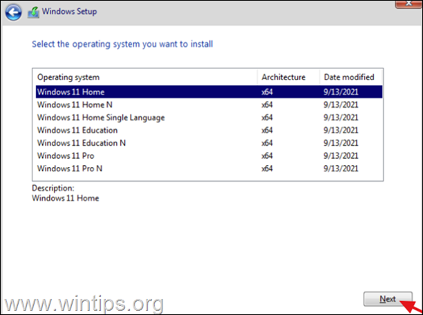 FIX: Can't Select Windows Edition during installation.